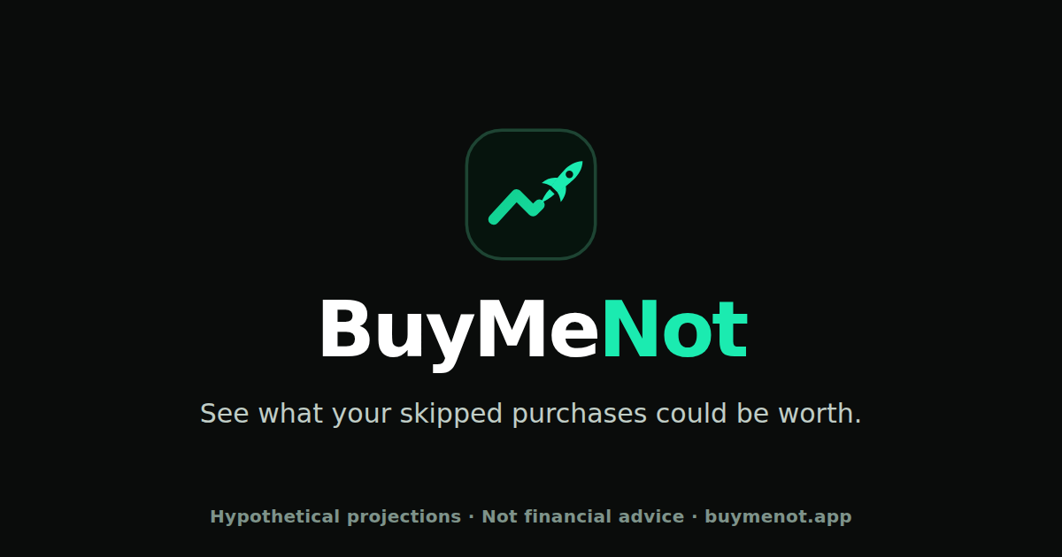 I built an app that tracks what you don't buy